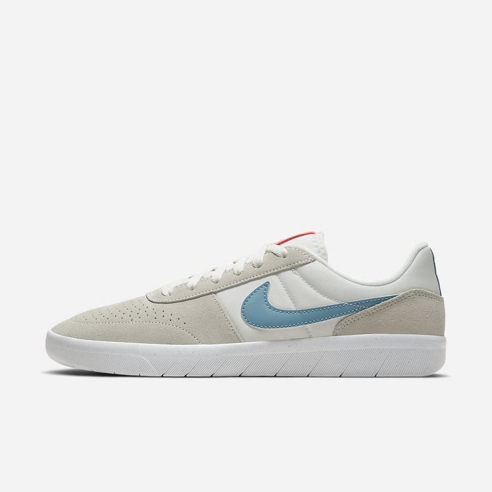 Chaussure De Skate Nike SB Team Classic Blanche 6712-345 Summit White/White/Laser Crimson/Cerulean Femme | YIH-48956604